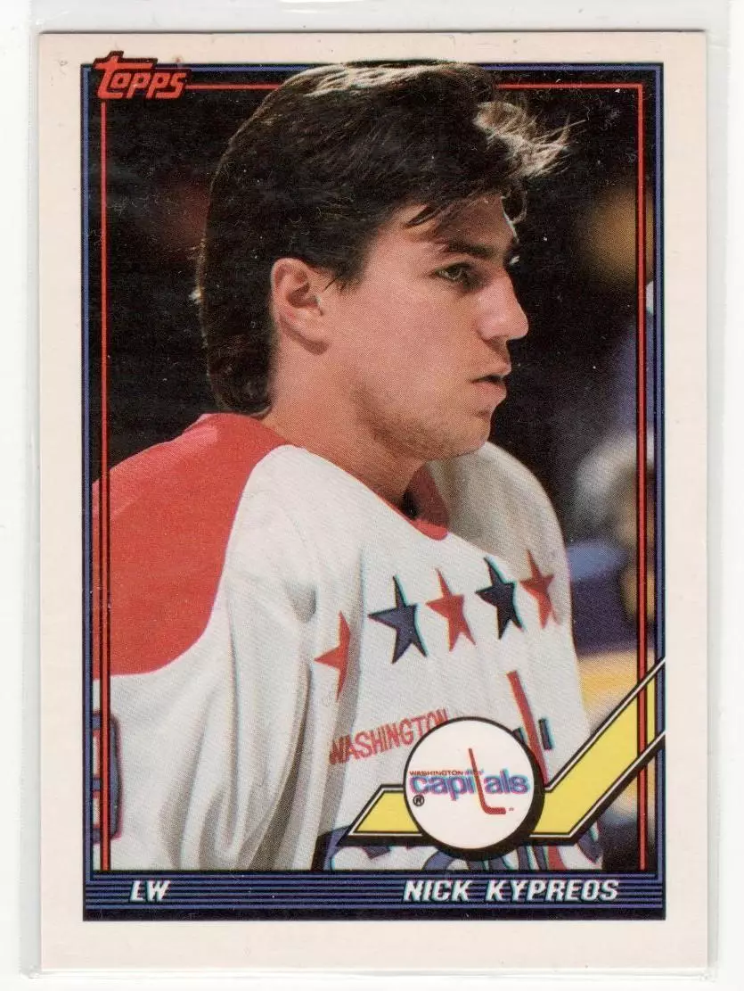 1991-92 Topps #511 Nick Kypreos \ Enforcer