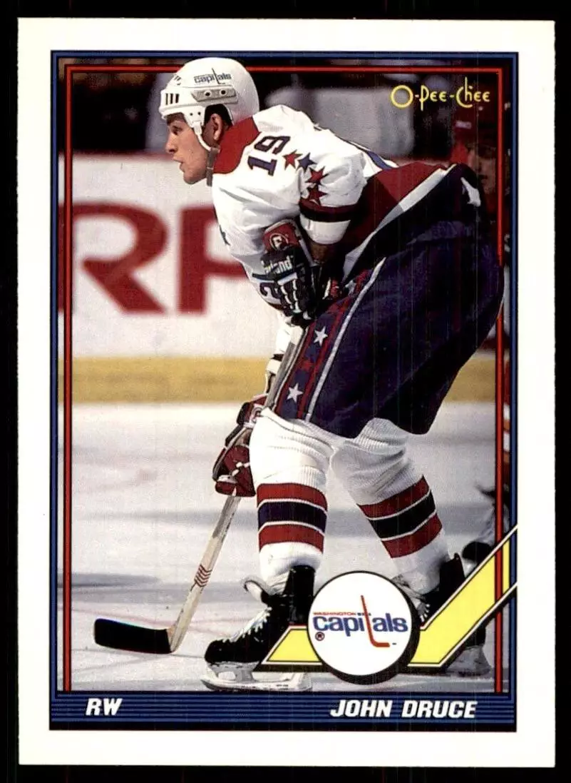 1991-92 O-Pee-Chee#206 John Druce