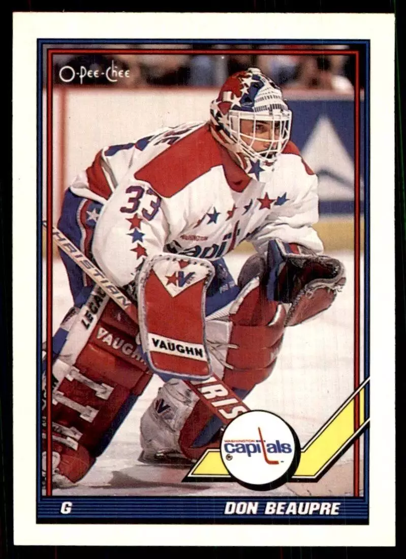 1991-92 O-Pee-Chee#505 Don Beaupre