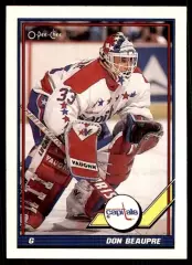 1991-92 O-Pee-Chee#505 Don Beaupre