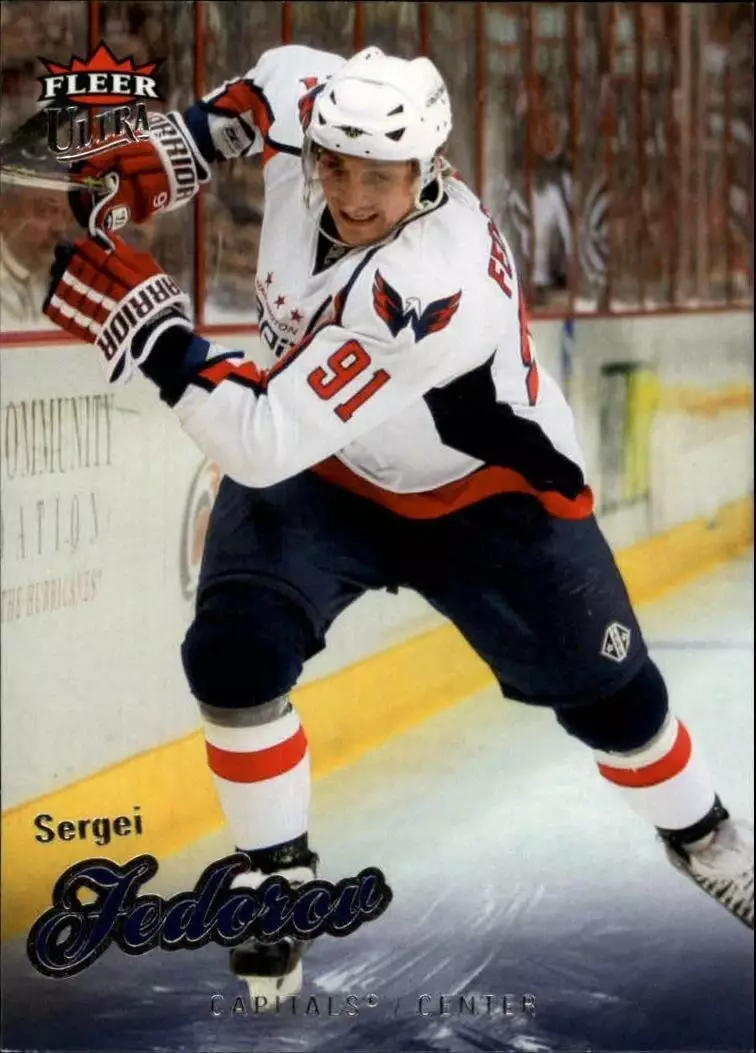 2008-09 Ultra #99 Sergei Fedorov