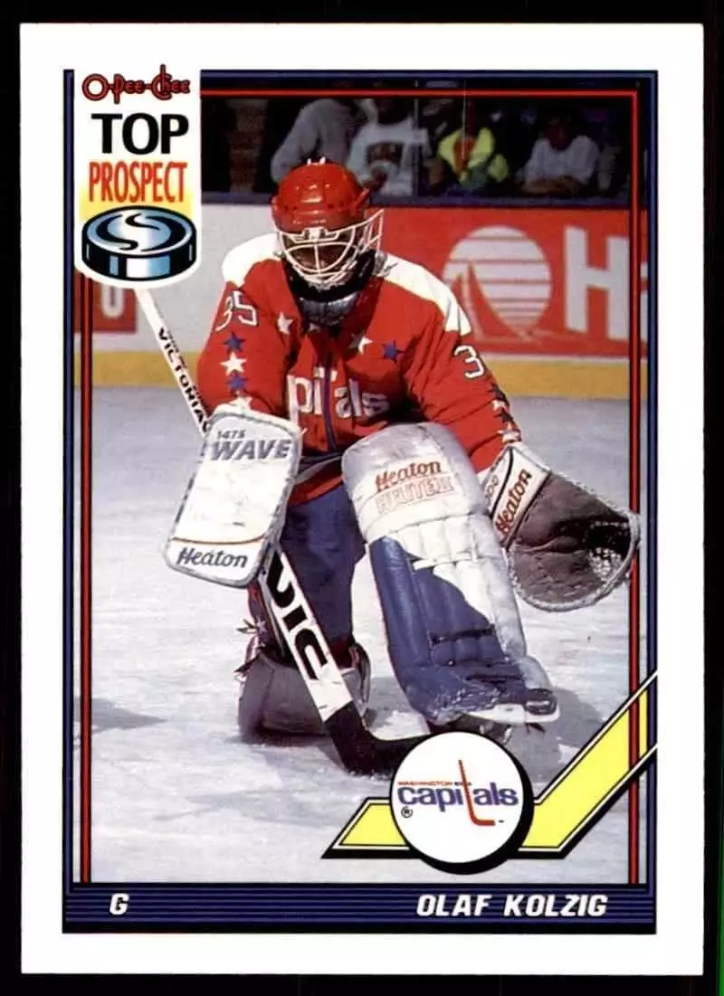 1991-92 O-Pee-Chee #290 Olaf Kolzig