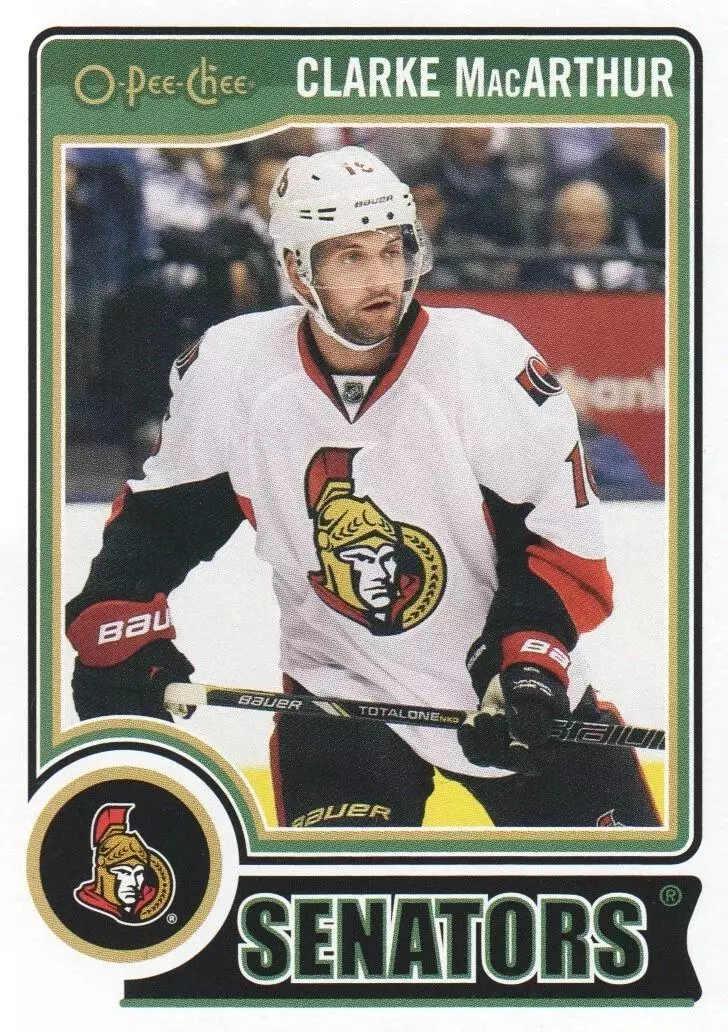 2014-15 O-Pee-Chee #358 Clarke MacArthur