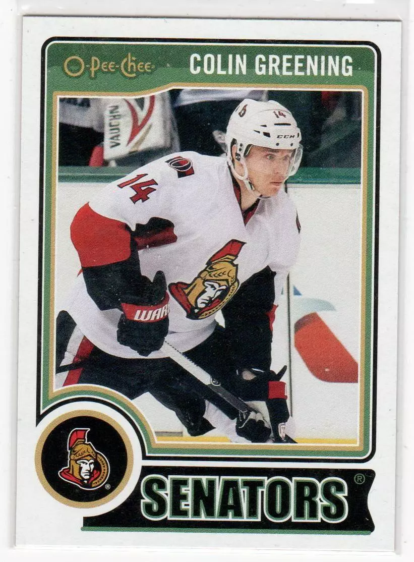 2014-15 O-Pee-Chee #329 Colin Greening