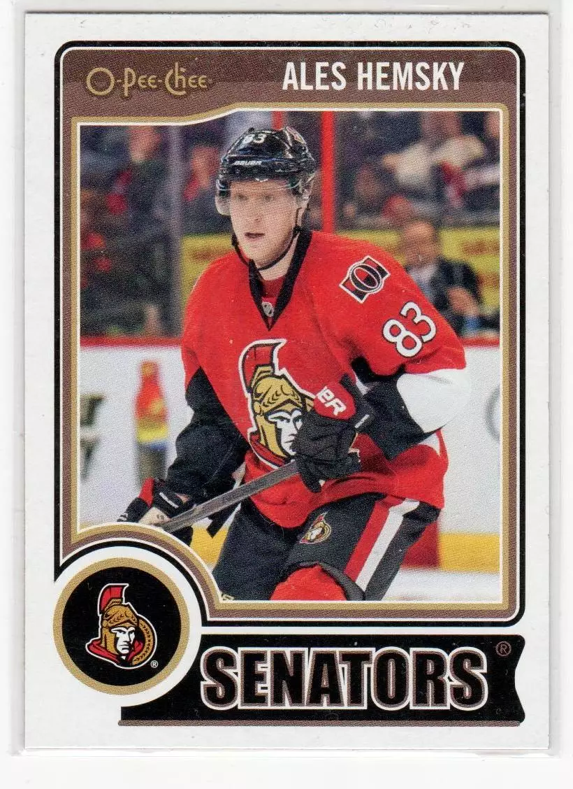2014-15 O-Pee-Chee #250 Ales Hemsky