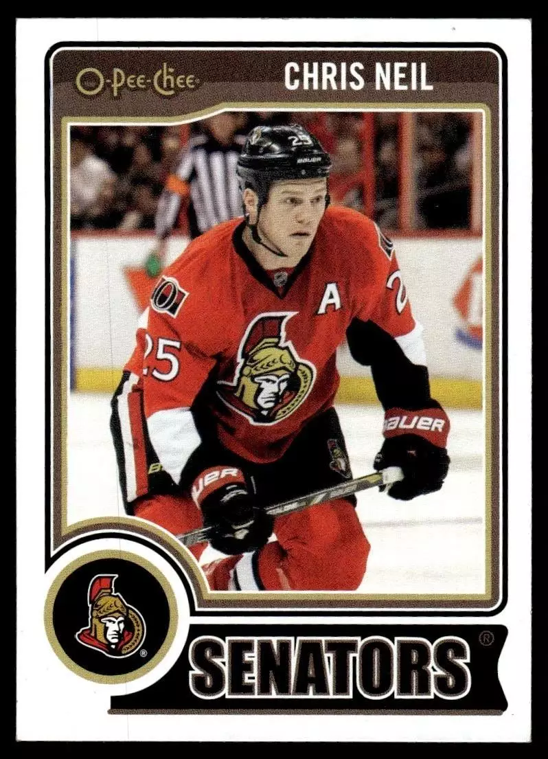 2014-15 O-Pee-Chee #208 Chris Neil