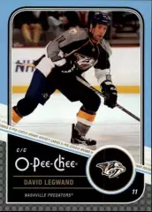 2011-12 O-Pee-Chee #460 David Legwand