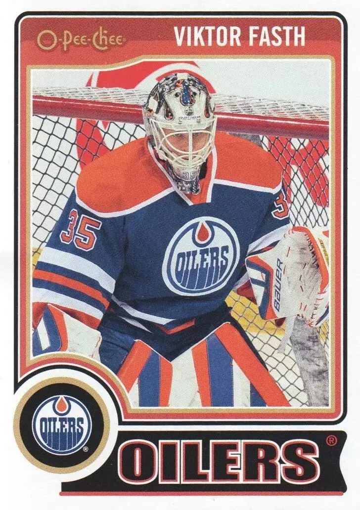 2014-15 O-Pee-Chee #34 Viktor Fasth