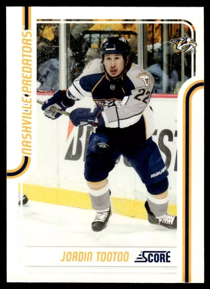 2011-12 Score Glossy #268 Jordin Tootoo