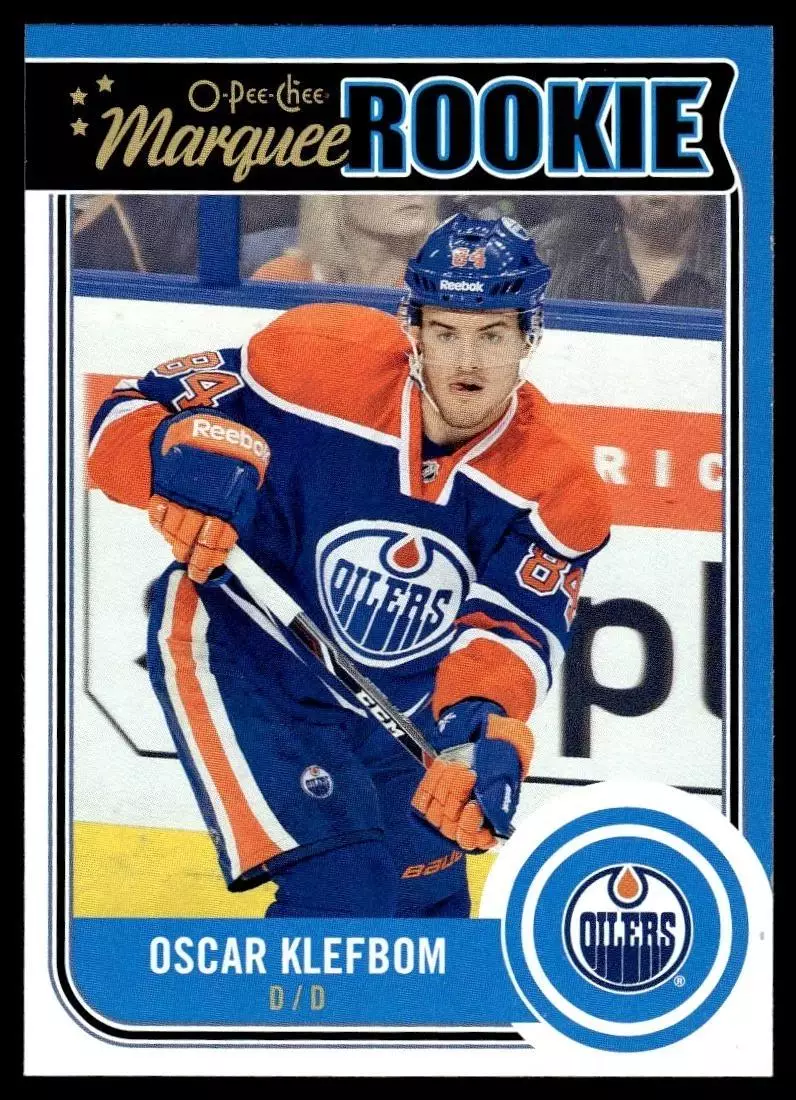 2014-15 O-Pee-Chee #508 Oscar Klefbom RC