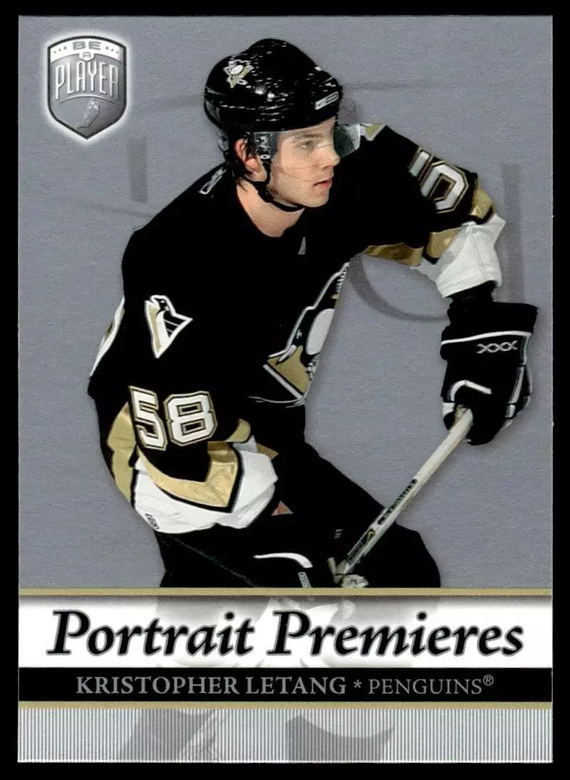 2006-07 Upper Deck Be A Player Portraits Premieres #115 Kristopher Letang RC