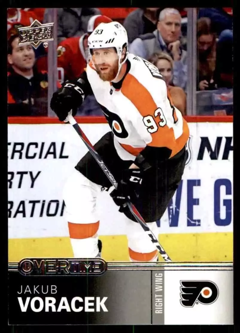2019-20 Upper Deck Overtime #149 Jakub Voracek
