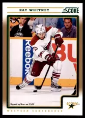 2012-13 Score Gold Rush #170 Ray Whitney
