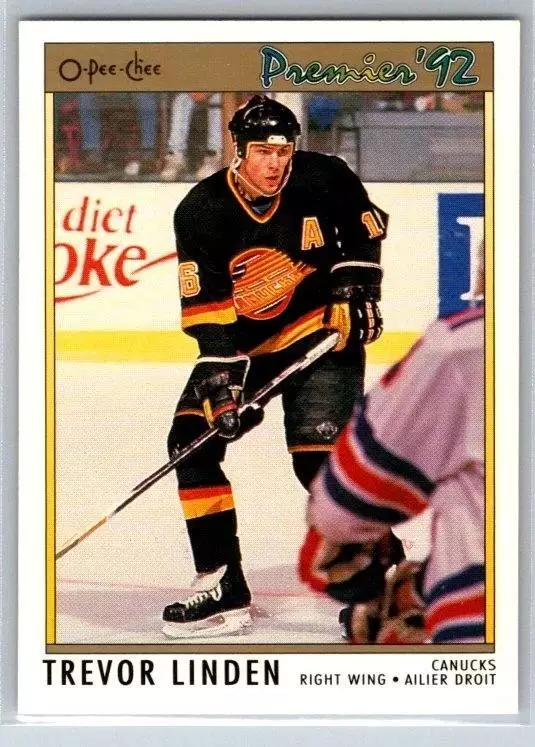 1991-92 O-Pee-Chee Premier #77 Trevor Linden