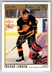 1991-92 O-Pee-Chee Premier #77 Trevor Linden