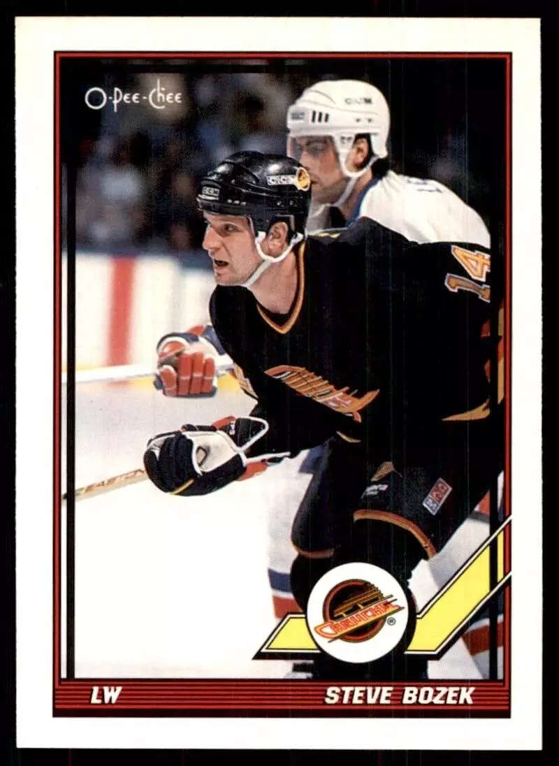 1991-92 O-Pee-Chee #397 Steve Bozek