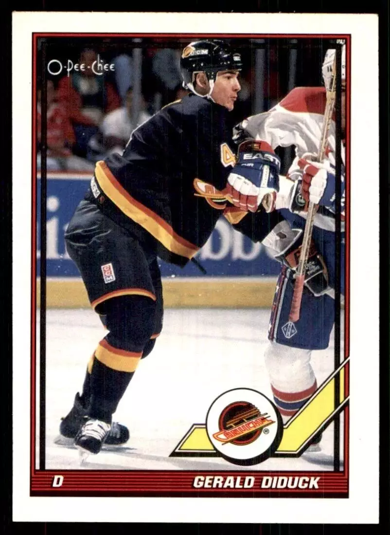 1991-92 O-Pee-Chee #280 Gerald Diduck