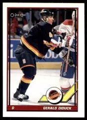 1991-92 O-Pee-Chee #280 Gerald Diduck