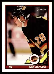 1991-92 O-Pee-Chee #318 Dave Capuano