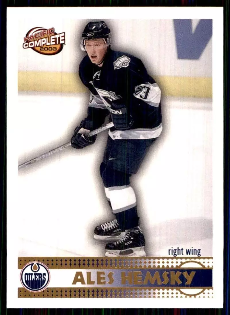 2002-03 Pacific Complete #523 Ales Hemsky RC