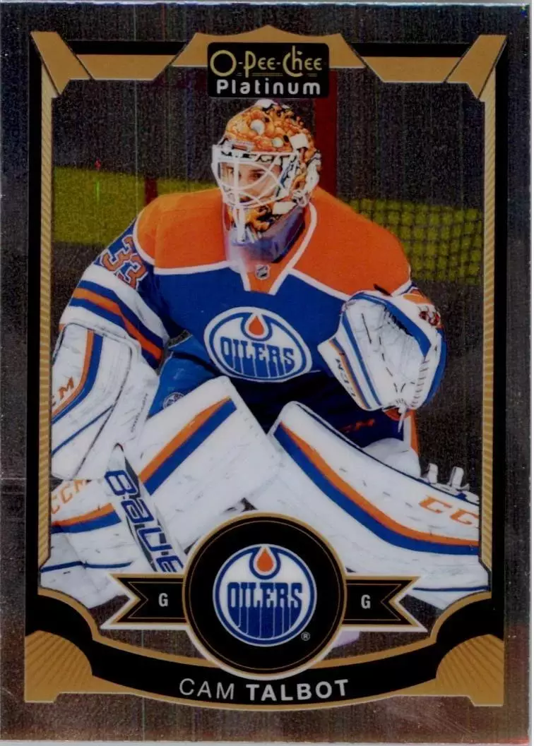 2015-16 O-Pee-Chee Platinum #113 Cam Talbot