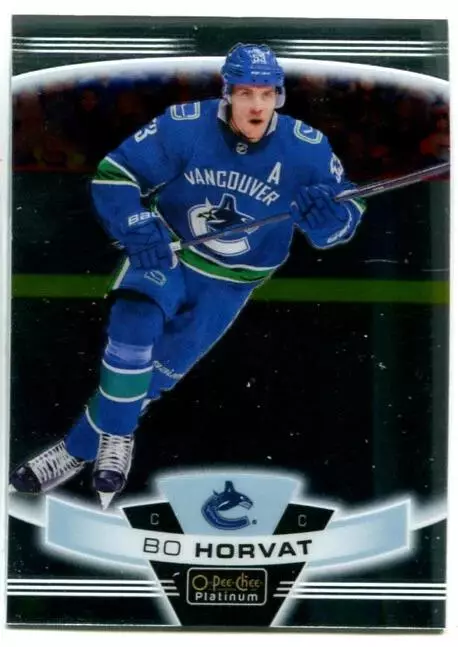 2019-20 O-Pee-Chee Platinum #91 Bo Horvat