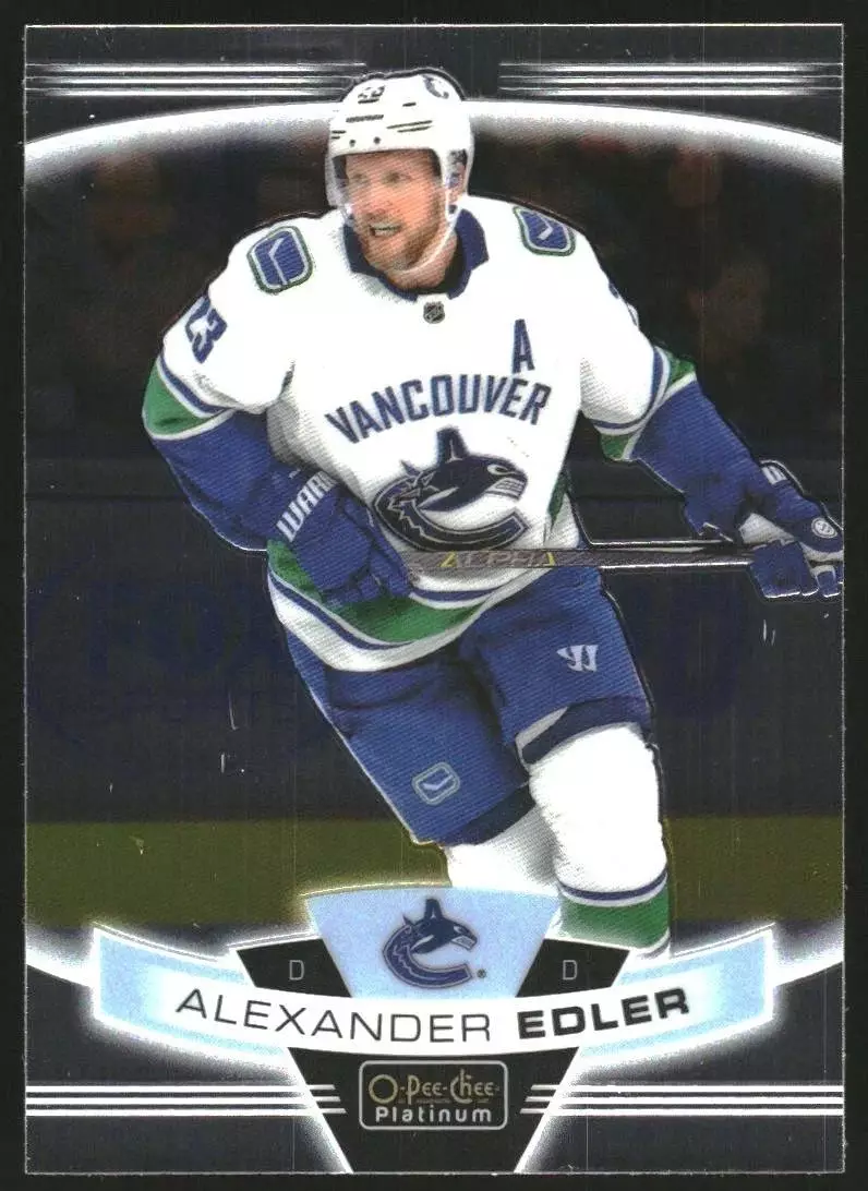 2019-20 O-Pee-Chee Platinum #35 Alexander Edler