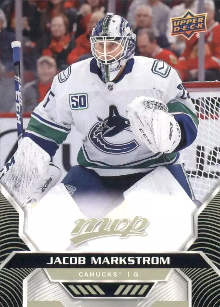 2020-21 Upper Deck MVP #170 Jacob Markstrom