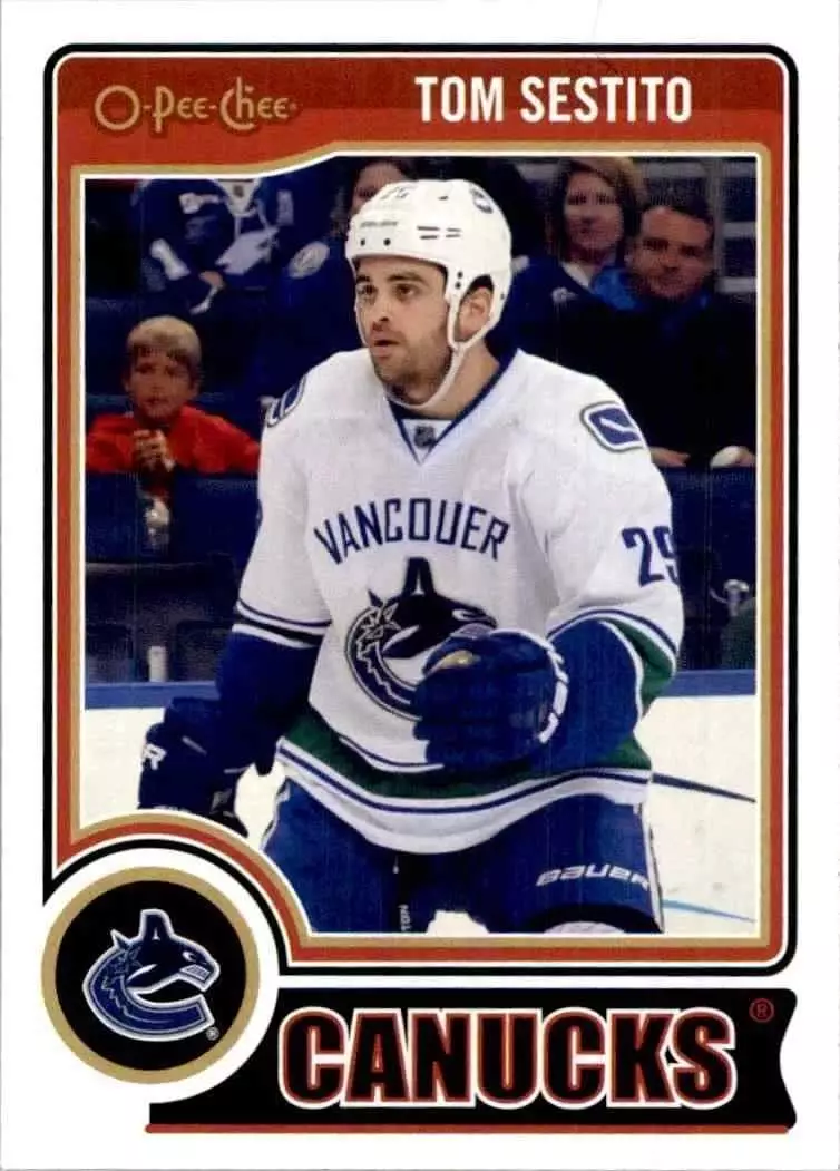 2014-15 O-Pee-Chee #23 Tom Sestito