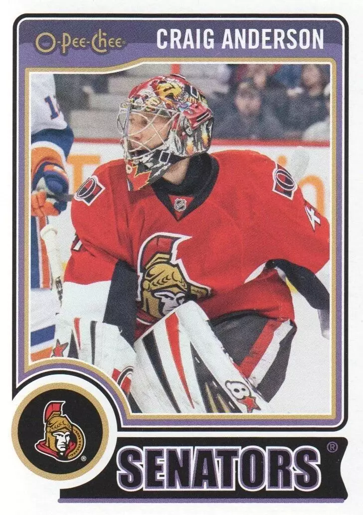 2014-15 O-Pee-Chee #454 Craig Anderson