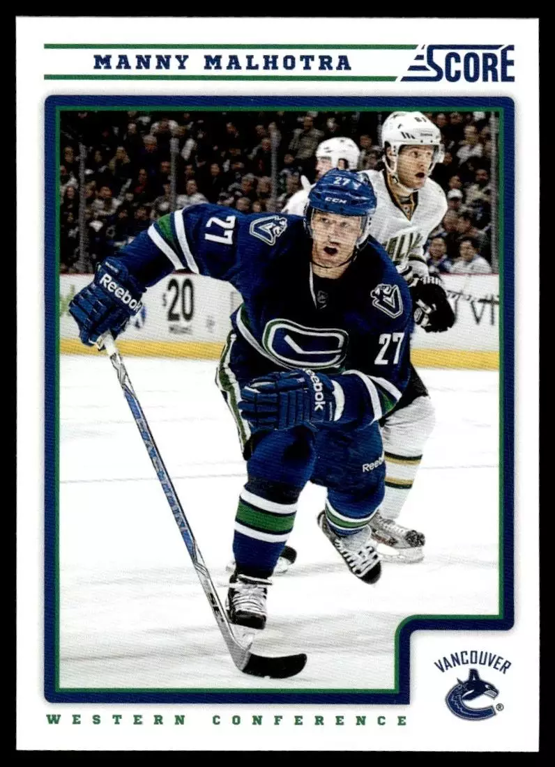 2012-13 Score #452 Manny Malhotra
