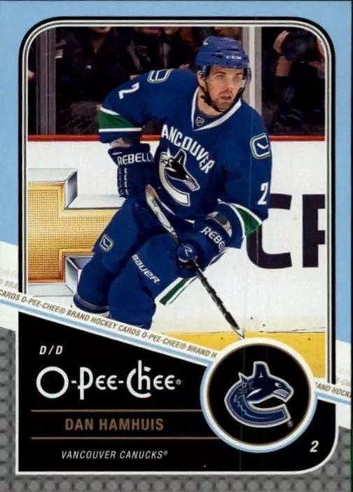 2011-12 O-Pee-Chee #406 Dan Hamhuis