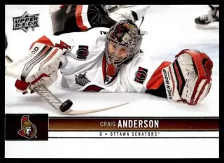 2012-13 Upper Deck #126 Craig Anderson