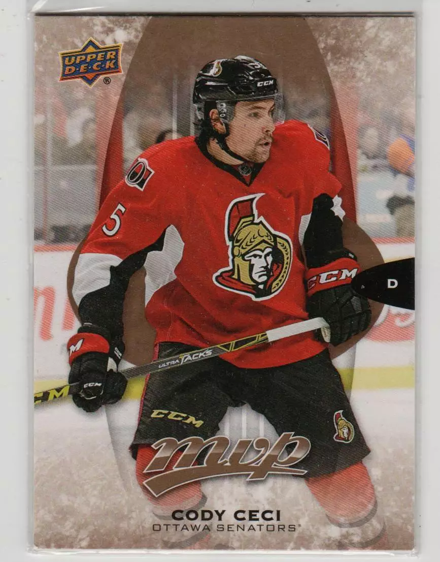 2016-17 Upper Deck MVP #20 Cody Ceci