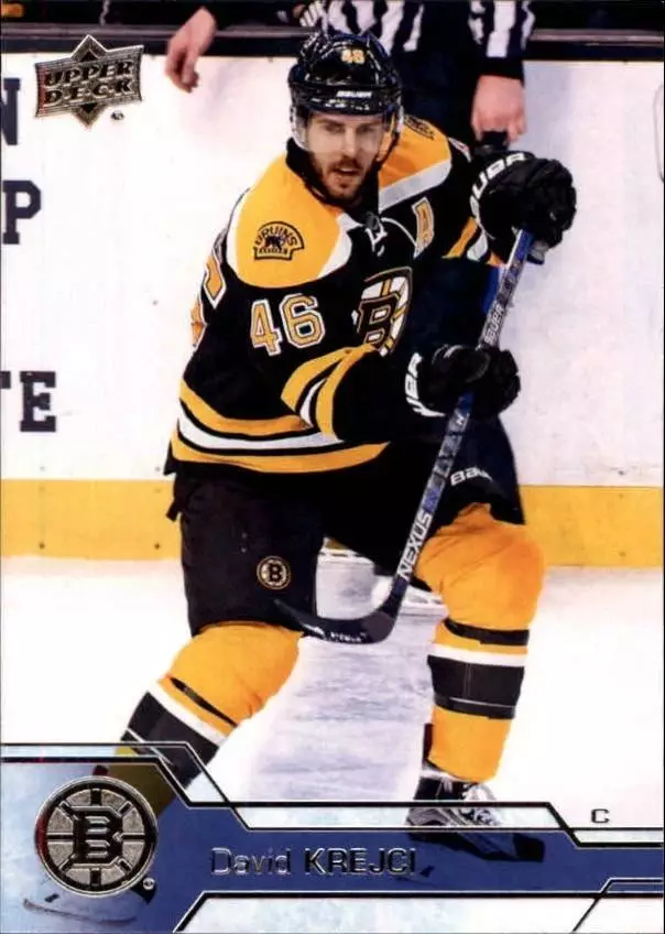 2016-17 Upper Deck #15 David Krejci