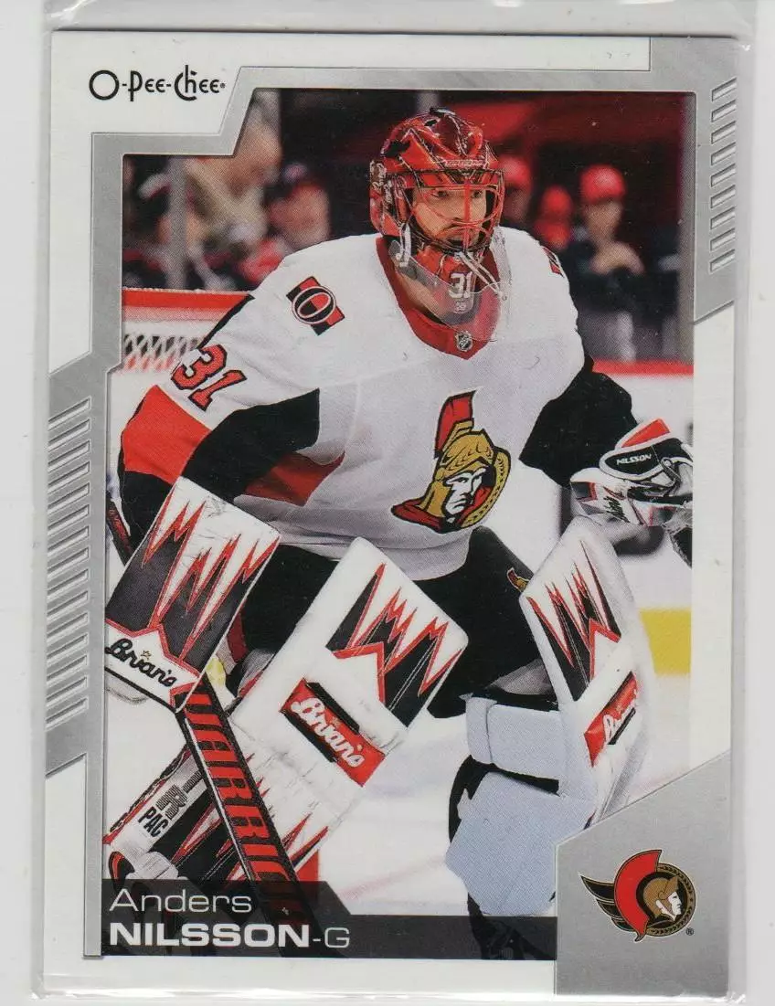 2020-21 O-Pee-Chee #468 Anders Nilsson