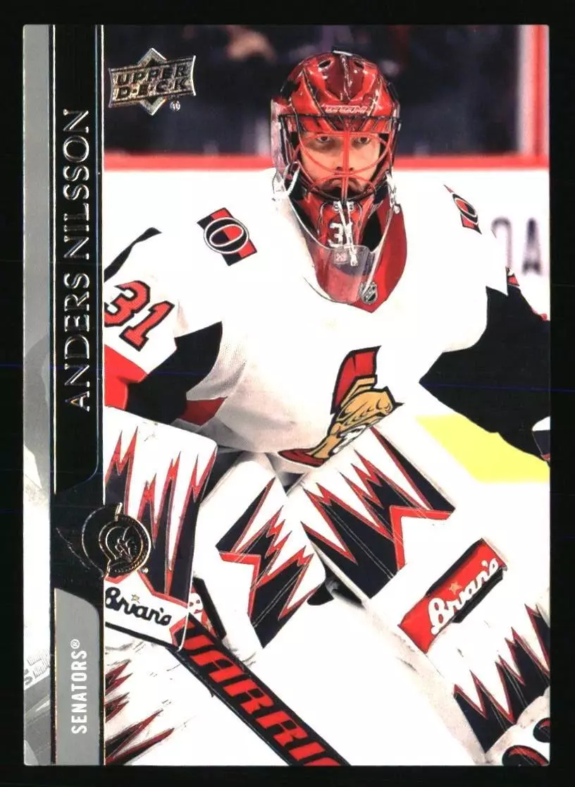 2020-21 Upper Deck #381 Anders Nilsson