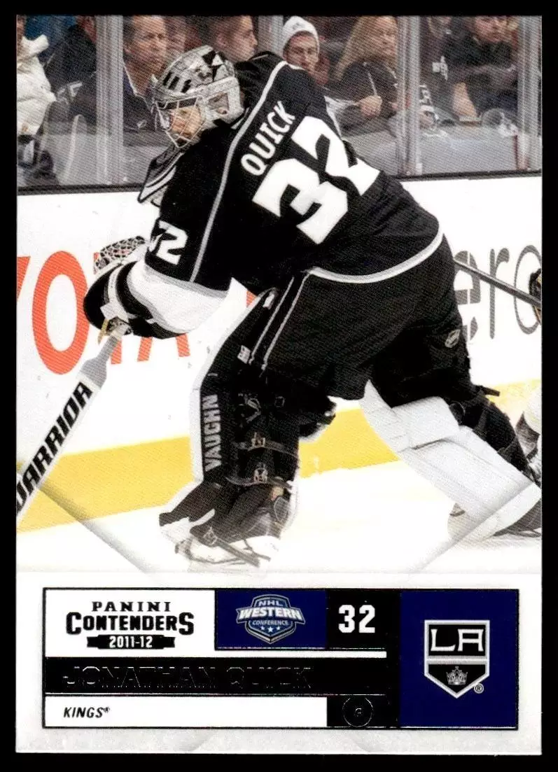 2011-12 Panini Contenders #45 Jonathan Quick