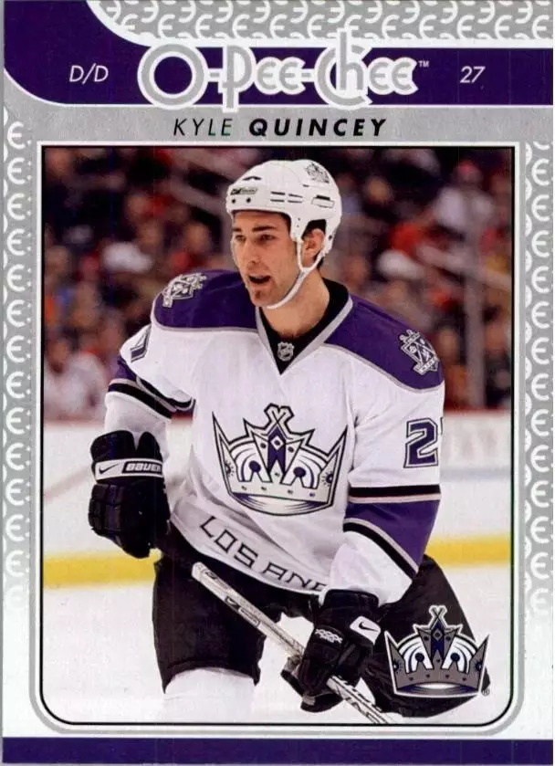 2009-10 O-Pee-Chee #105 Kyle Quincey