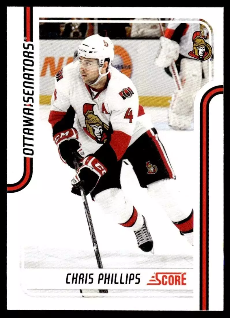 2011-12 Score #332 Chris Phillips