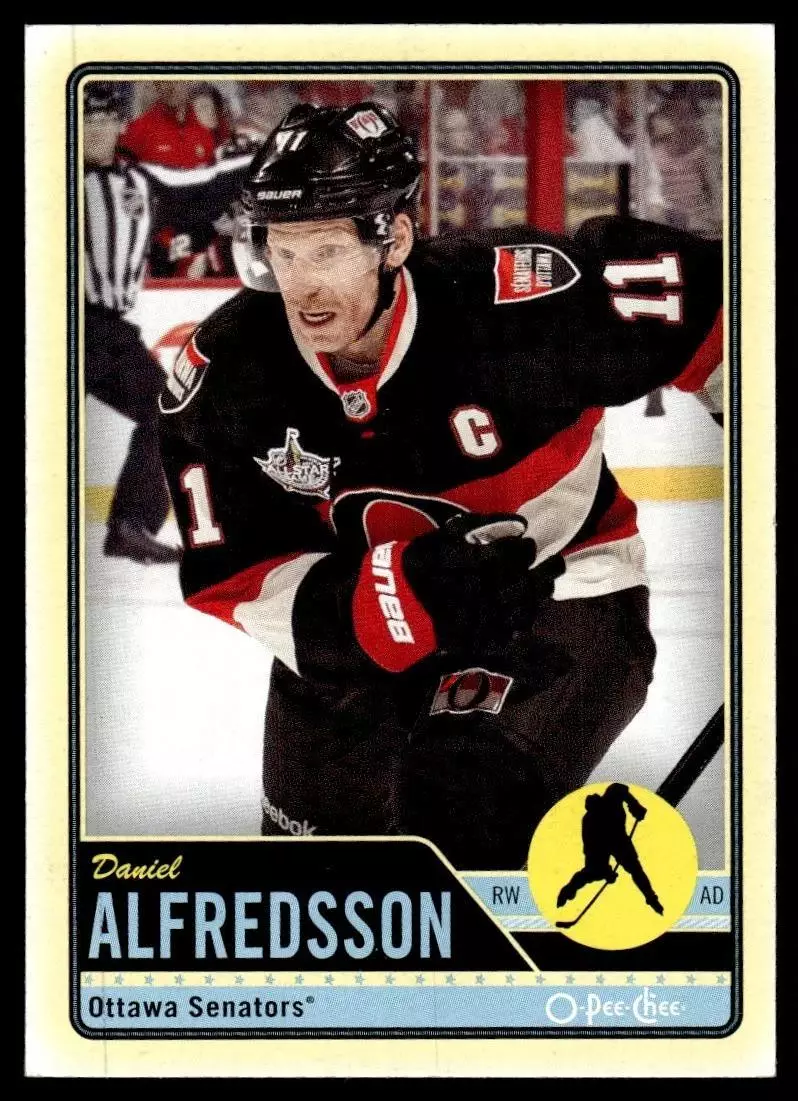 2012-13 O-Pee-Chee #291 Daniel Alfredsson