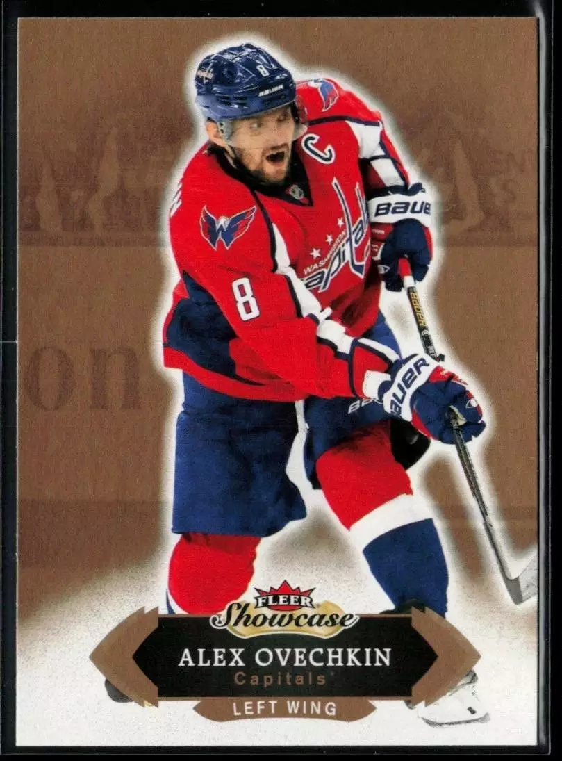 2016-17 Fleer Showcase #5 Alex Ovechkin