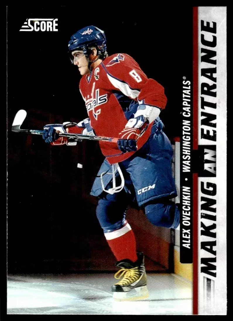 2011-12 Score Making An Entrance #4 Alexander Ovechkin