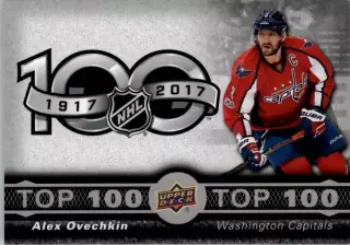 2017-18 Upper Deck Tim Hortons Top 100 #TOP3 Alex Ovechkin