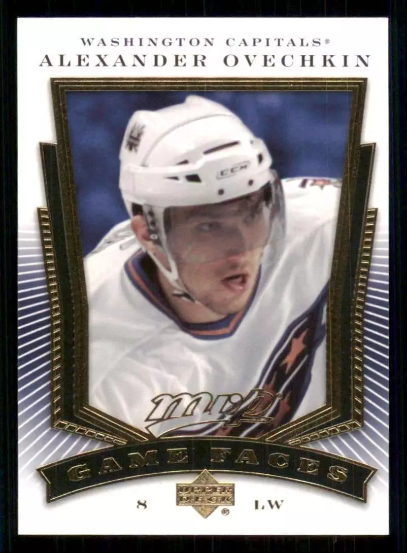 2007-08 Upper Deck MVP Game Faces #GF7 Alexander Ovechkin