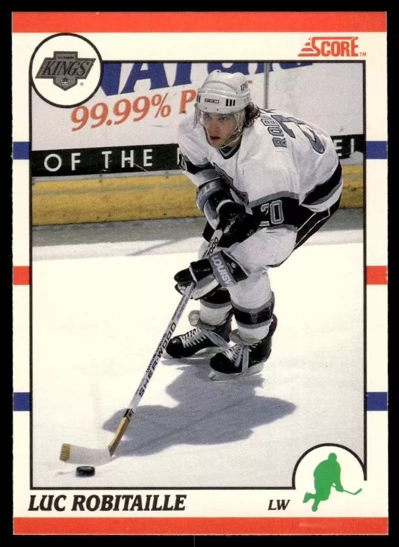 1990-91 Score American #150 Luc Robitaille