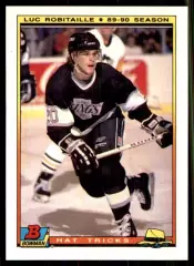 1990-91 Bowman Hat Tricks #12 Luc Robitaille