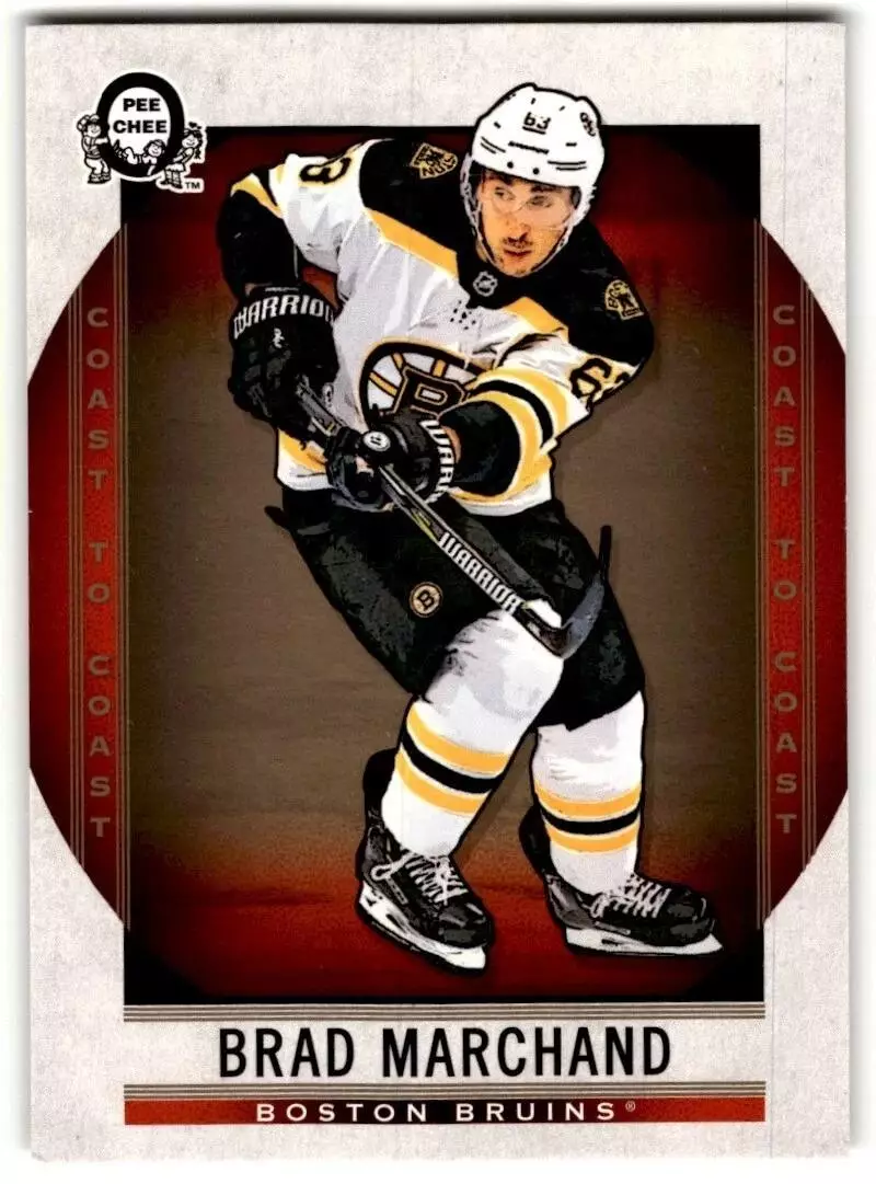 2018-19 O-Pee-Chee Coast to Coast #37 Brad Marchand