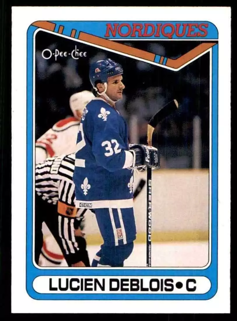 1990-91 O-Pee-Chee #441 Lucien DeBlois