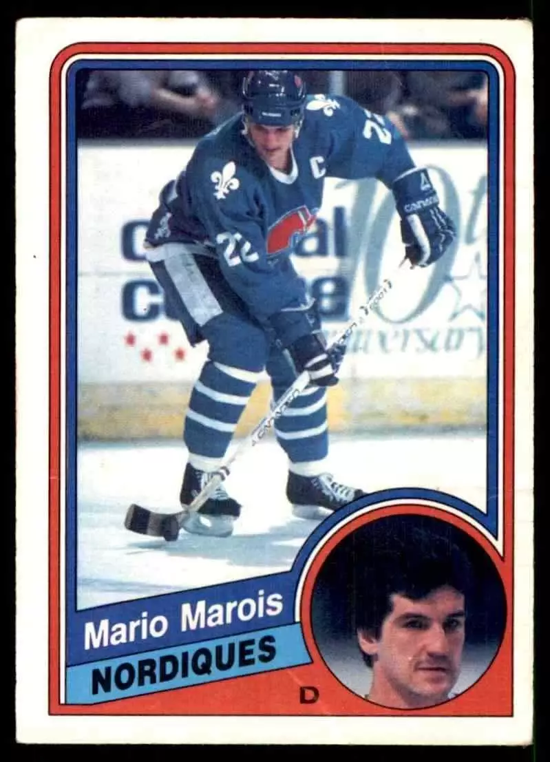 1984-85 O-Pee-Chee #282 Mario Marois